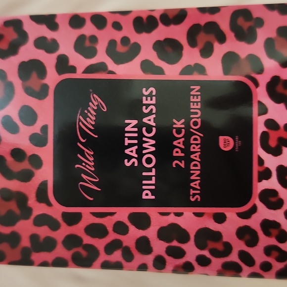 Brand New WILD THING SATIN PILLOW CASES😴-2CT - Picture 3 of 5